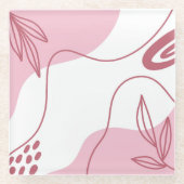 Untersetzer für Minimalistisches Muster (Vorderseite)