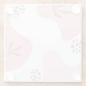 Untersetzer für Minimalistisches Muster (Rückseite)