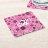 Untersetzer für Monogramm-Dosen in Blasen (angewinkelt)