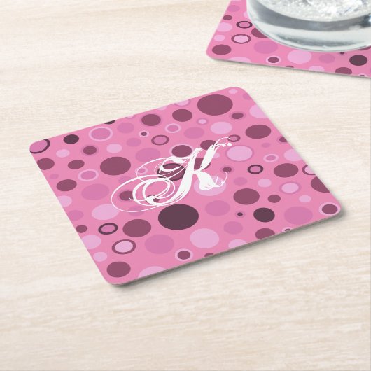 Untersetzer für Monogramm-Dosen in Blasen (angewinkelt)