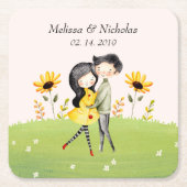 Untersetzer für niedliches Doppeldrückpapier (Vorderseite)