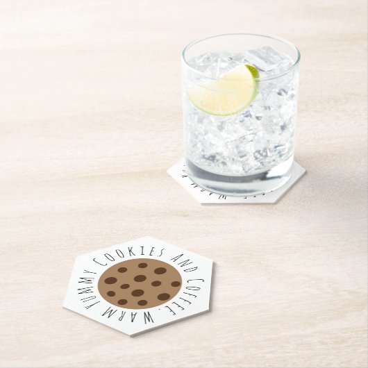 Untersetzer für niedliches Kaffeepapier (Vor Ort)