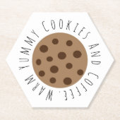 Untersetzer für niedliches Kaffeepapier (Vorderseite)