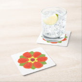 Untersetzer für Papierpapier auf dem Dotty-Blume-P (Vor Ort)