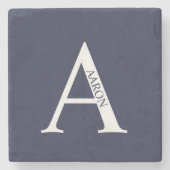Untersetzer für personalisierte Monogramme und für (Vorderseite)