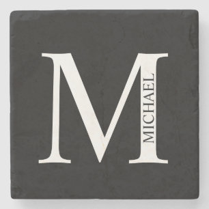 Untersetzer für personalisierte Monogramme und für