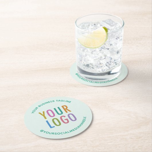 Untersetzer für Pullboard-Papiere Firmenlogo (Vor Ort)