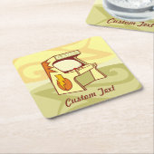 Untersetzer für quadratisches Arcade-Papier (angewinkelt)