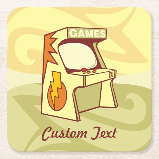 Untersetzer für quadratisches Arcade-Papier (Vorderseite)