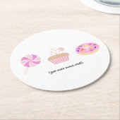 Untersetzer für rosa Lebensmittel (Angewinkelt)