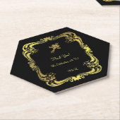 Untersetzer für Schwarzweiß- und Goldpapiere (angewinkelt)