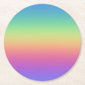Untersetzer für tiefe Regenbogenfarben (Vorderseite)