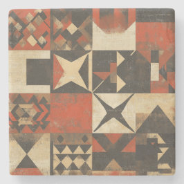 Untersetzer für Vintage geometrische Bohemische St