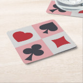Untersetzer für Vintage Kartenspiele (angewinkelt)