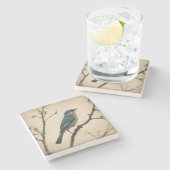 Untersetzer für Vintage Vogeldrucksteine (Seitenansicht)