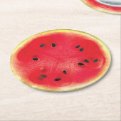 Untersetzer für Wassermelonpapier (Set von 6) (Angewinkelt)