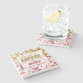 Untersetzer für Wein und Kaffee (Seitenansicht)