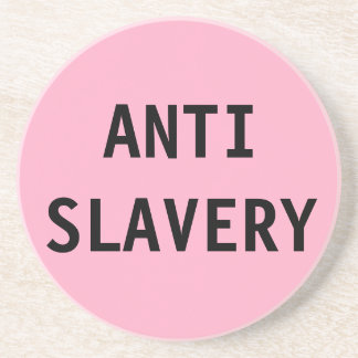 Untersetzer gegen Sklaverei Rosa