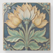 Untersetzer Gelb und Weiß (Vorderseite)