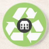 UNTERSETZER - GERECYCELT GEBÄUDE (Vorne)