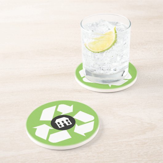 UNTERSETZER - GERECYCELT GEBÄUDE (Seite)