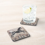 Untersetzer--Gesponnenes Pony Untersetzer (Rechte Seite)