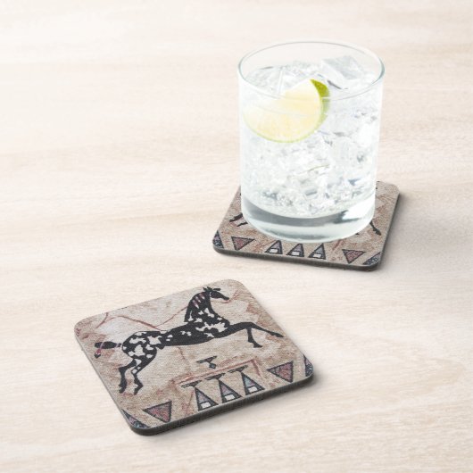 Untersetzer--Gesponnenes Pony Untersetzer (Rechte Seite)