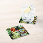 Untersetzer glatt gelb abstrakt (Vor Ort)