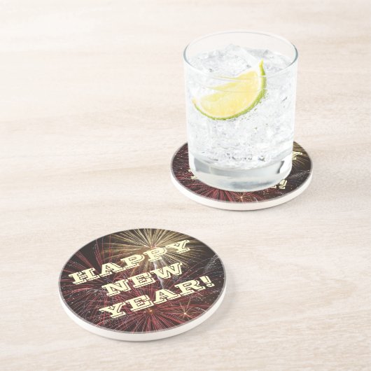 Untersetzer glücklich Neues Jahr (Seite)