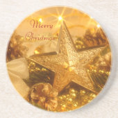 Untersetzer "Goldene Weihnachten" (Vorne)