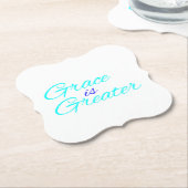 Untersetzer - Grace ist größer (angewinkelt)