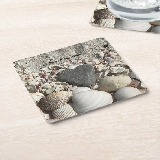 Untersetzer Grauer Felskern (angewinkelt)