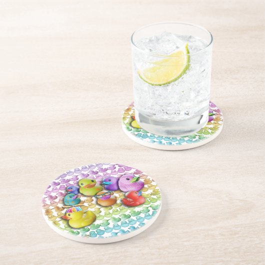 Untersetzer - GUMMIDUCKY - DUCKIES POP-KUNST (Seite)