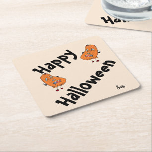 Untersetzer: Halloween-Party Rechteckiger Pappuntersetzer