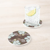 Untersetzer Hawaiian Blue Blume (Seite)