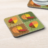 Untersetzer Herbst Quilt Square (Linke Seite)