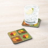Untersetzer Herbst Quilt Square (Rechte Seite)
