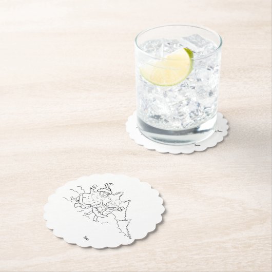 Untersetzer: Herr & Frau Claus Untersetzer (Vor Ort)