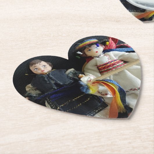 Untersetzer-Hochzeit Untersetzer (angewinkelt)