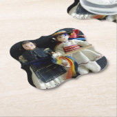 Untersetzer-Hochzeit Untersetzer (angewinkelt)