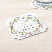Untersetzer Hochzeiten Wildblumen Blumenditsy (angewinkelt)