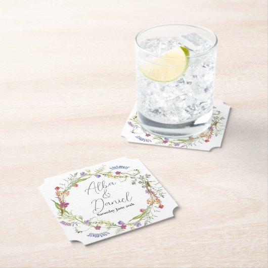 Untersetzer Hochzeiten Wildblumen Blumenditsy (Vor Ort)