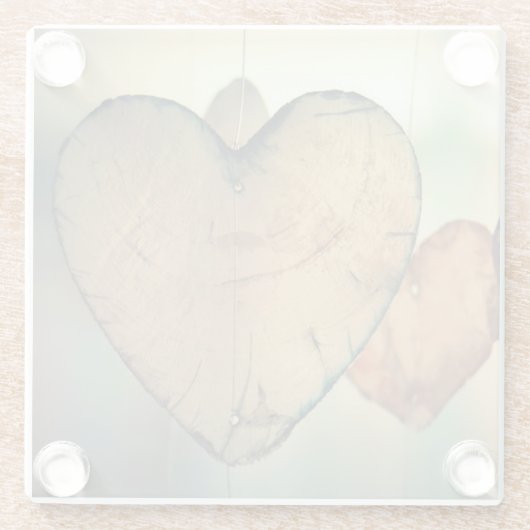 Untersetzer "HOLZHANGING HEARS" (Rückseite)