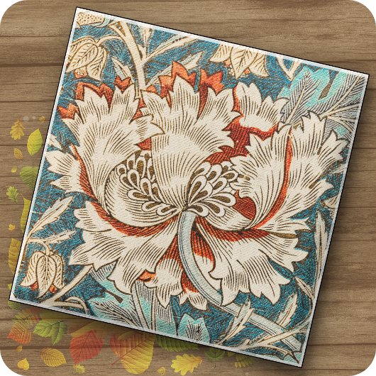 Untersetzer - Honeysuckle Design - William Morris