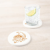 Untersetzer - Horn von viel (Seite)