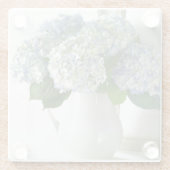 Untersetzer-Hydrangeas Glasuntersetzer (Rückseite)