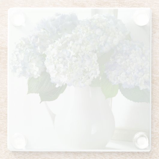 Untersetzer-Hydrangeas Glasuntersetzer (Rückseite)