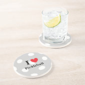 Untersetzer "I Liebe Pickleball" (Seite)