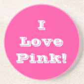 Untersetzer I Liebe Rosa (Vorne)