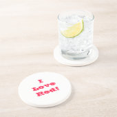 Untersetzer I Liebe Rot (Seite)